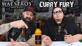 'CURRY FURY' Hot Sauce from NEW company MAESTROS' SAUCE CO. || heavy metal hot sauce