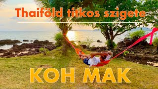 Thaiföld titkos szigete Koh Mak #thaiföld #kohmak #kohkham