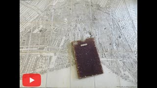 Amsterdam rare large City Plan c. 1715-1814 Visscher/Covens pocket Map | Brian DiMambro Virtual Tour