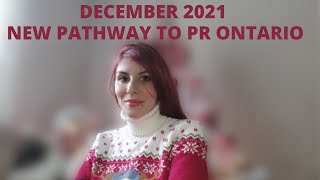 New Pathway to PR - Ontario