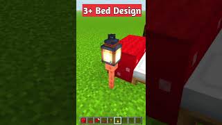 Minecraft 3+ Bed Design🛏 (Deadpool And Wolverine Song) #minecraft #shorts