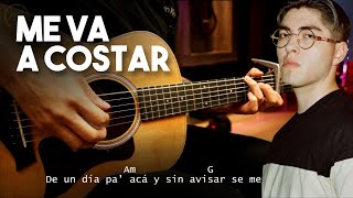 ME VA A COSTAR - Kevin Kaarl GUITARRA Cover TUTORIAL | ACORDES Christianvib