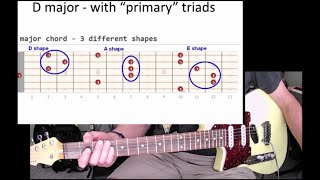 Triads repeating pattern lesson