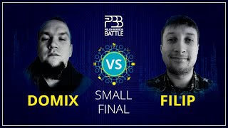 DOMIX vs FILIP | Polish Beatbox Battle 2022 | SMALL FINAL Solo