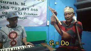 MEMBUAT SULING PRALON & PENGETESAN NADA dgn KEYBOARD