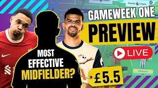 Gameweek 1 Preview! | Fantasy Premier League 2024/25