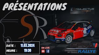 [Présentation] Championnat de France des Rallyes 2024