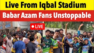 Live - Stallions Vs Dolphins , babar azam craze , Champions cup live from iqbal stadium