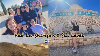 We Visited A Historic Memorial Site and The Lowest Point on Earth! Part I | Israel Vlog 🇮🇱