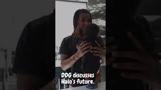 Halo gets crossed by ddg #ddg #hallebailey #halo #viral