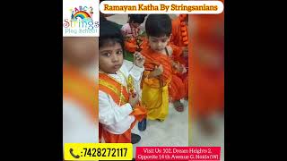 Happy #dussehra #navratri #preschoolactivities #preschool #ramayan @stringsplayschooldaycare8888