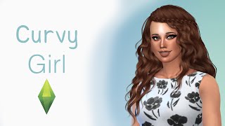 The Sims 4 (CAS): Curvy Girl