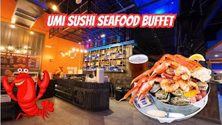 ĂN NO NÊ ĐỒ BIỂN NHÀ HÀNG UMI SUSHI SEAFOOD BUFFET 🦞🦀🍱