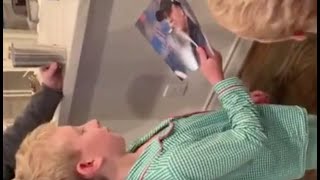 Kid has hilarious reaction to Bill O'Brien autograph for Christmas, when brother got Texans helmet