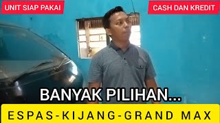 DIJUAL PICK UP ESPAS,GRAND MAX,KIJANG