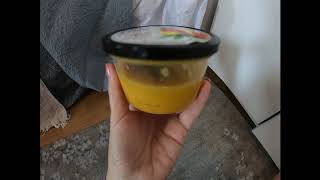 ORGANIC SHOP  MANGO  SUGAR SCRUB REVIEW YUMMY ( ORGANIC SHOP)