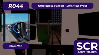 Timelapse: R044 - Benton to Leighton West on a Class 730