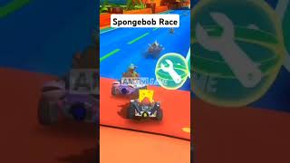 SpongeBob SquarePants Racing Game #shorts #spongebobsquarepants #racinggames #nickelodeon #spongebob