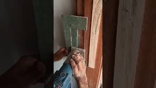 Door frame hinges cutting use tools trimmer #jolly