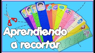 Material Didáctico Para Aprender A Recortar-Totalmente Creativos🎨