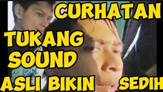 SEDIH AMAT YAH‼️seorang tukang sound ketika panggung di guyur hujan