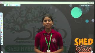 ShED Talks- 04||International Girl Child Day||Abhidha Pandey||Grade 6