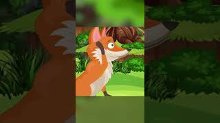 শিয়ালের কার্টুন । Fox Cartoon Bangla । Shial er golpo #shorts