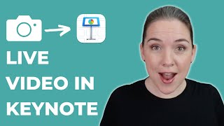 Add Live Video to Keynote Presentations (Demo)