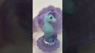 Vintage My Little Pony Sea Ponies Sealight and Seawinkle with Shells!