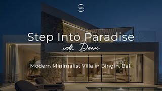 Modern Minimalist Villa in Bingin, Uluwatu l EPS 9 STEP INTO PARADISE with Dewi | Suasa Real Estate.