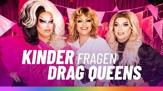 KINDER fragen DRAG QUEENS 👶🏻😳