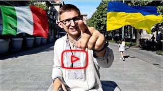 Українець в Італії або НОВИЙ український блогер?! *Що це все значить* Український ютуб / НІКОЛЮК