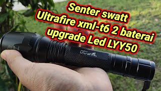 Tes senter police Ultrafire xml-t6 upgrade led LYY50