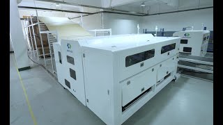 Anypack packaging on-demand machine AB2500F with scanning gun