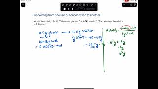 How to convert percent mass to molality?