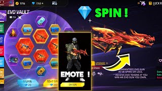 Evo Vault Event Free Fire Spin | Free Fire New Event | Evo Gun Return Free Fire