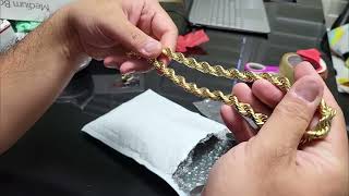 HAWAII ROPE CHAINS! 14K 7MM AND 10MM ROPE CHAINS