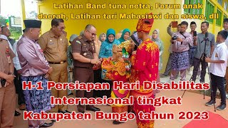 H-1 Hari Disabilitas Internasional tingkat Kabupaten Bungo tahun 2023