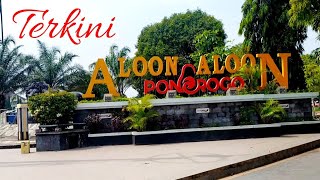 Kondisi Alun Alun Kota Ponorogo Terkini || Ponorogo 2021