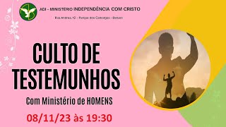 MICC Apresenta: Culto de Testemunhos com Ministério de Homens