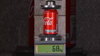 Hydraulic Press Vs Coke  #shorts #facts #crush #hydraulicpress