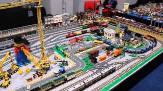 Lego World Utrecht 2013: Custom Lego Trains and Lego City