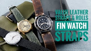 Great Value Custom Leather Straps & Watch Rolls from Fin Watch Straps | WATCH CHRONICLER