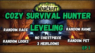 Cozy Melee Hunter Leveling with some Challenge