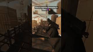 Rust and Highrise Gameplay in MWIII  #callofduty #new #warzone