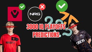 3000 IQ VCT Playoffs Predictions (SEN to qualify? FNATIC best team?)