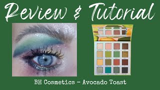 REVIEW & TUTORIAL | bh cosmetics: avocado toast palette | melissajackson07