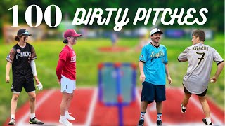 100 DIRTY Wiffle Ball Pitches