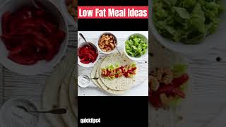 TOP 3 LOW FAT MEALS 🌮🍆😋 - FOOD TIPS #shorts