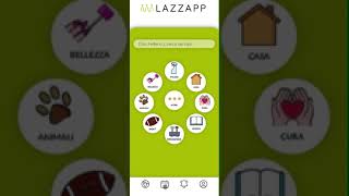 Www.Lazzapp.it qua un cliente vede gli operatori/lavoratori e spiega come prenotare un servizio .